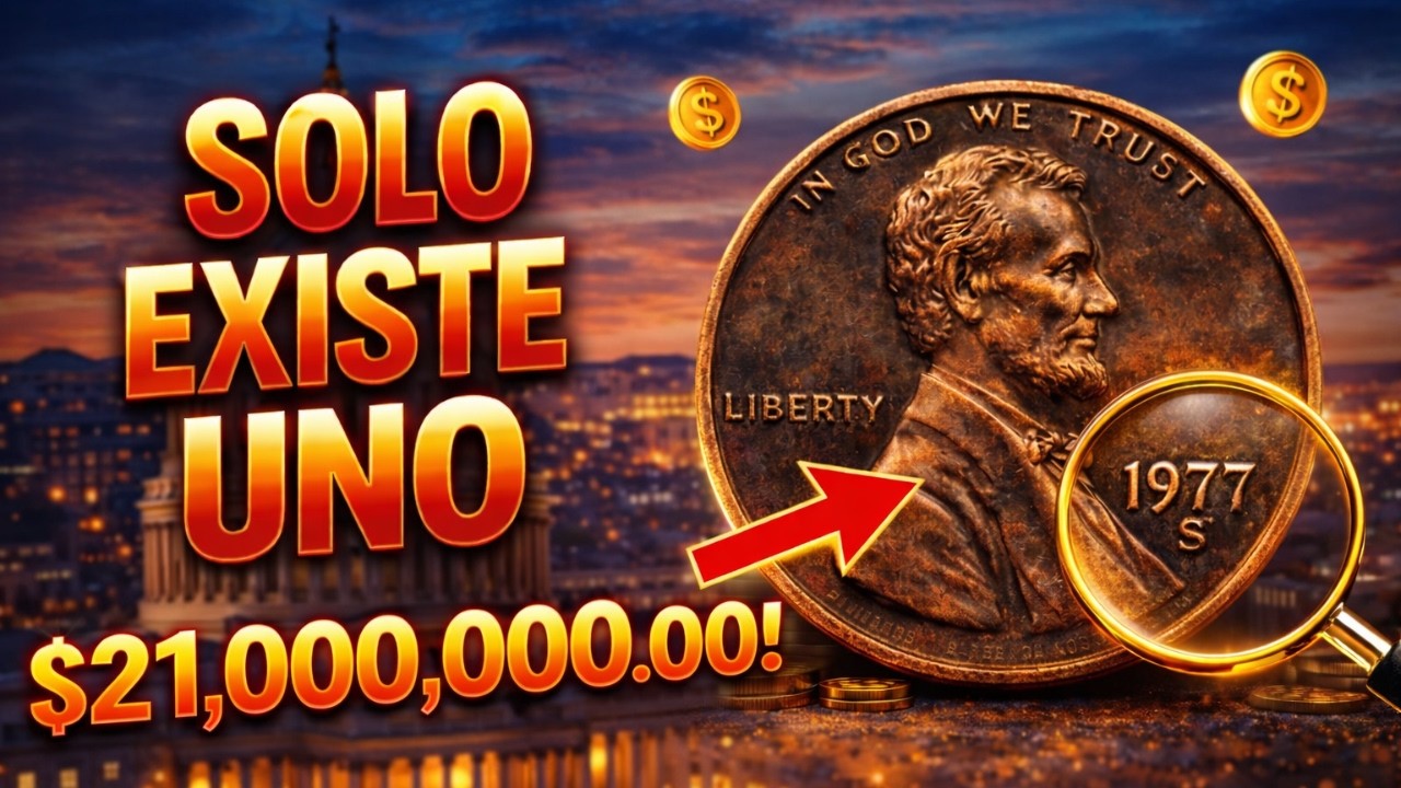 🚨 ¡INCREÍBLE! La Moneda de 1977 Que Podría Convertirte en MILLONARIO de Un Día para Otro