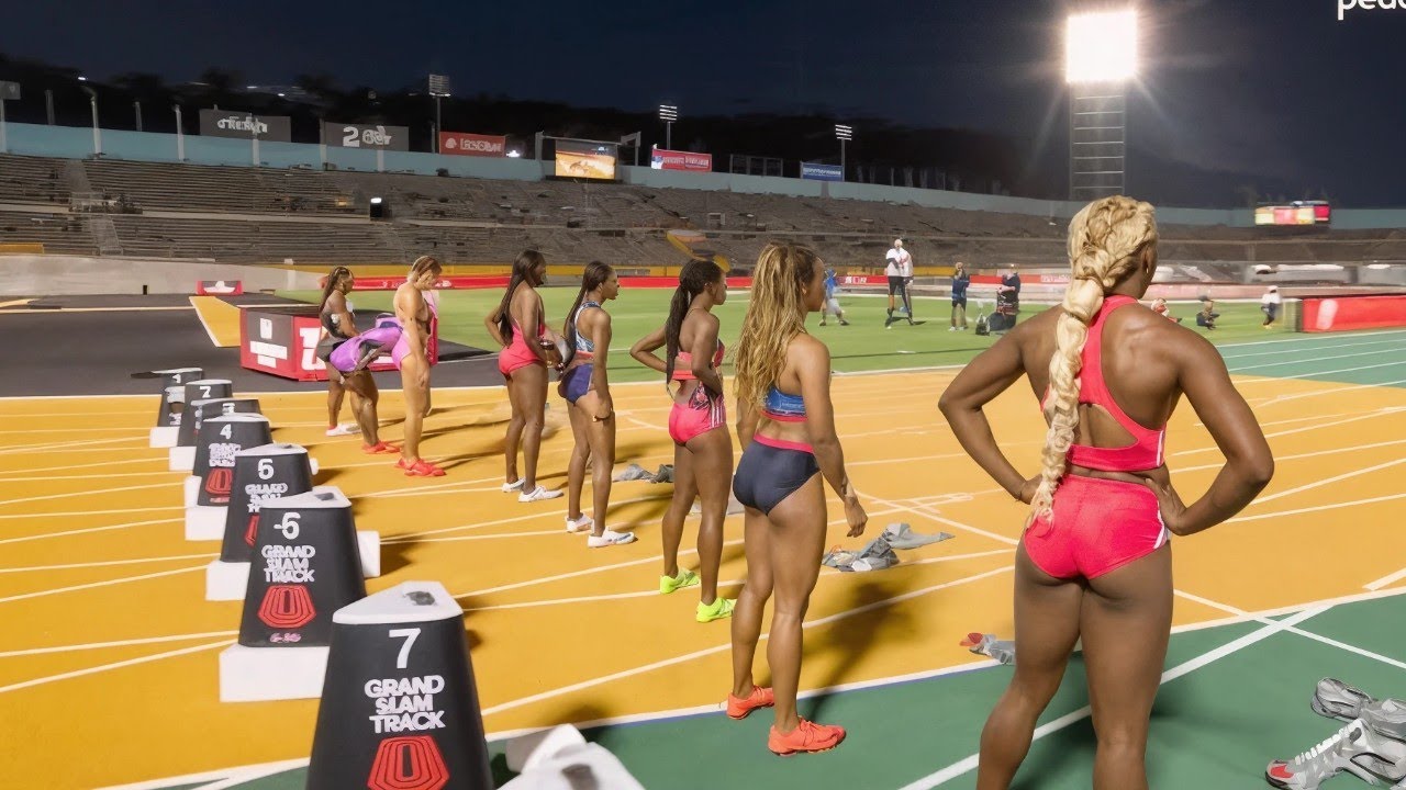 The Insane Women's 100m USA's Melissa Jefferson Destroyed Jamaica