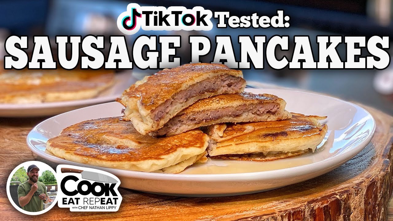 Sausage Pancakes: A Twist on a Classic Breakfast Dish | Blackstone Griddle Recipes