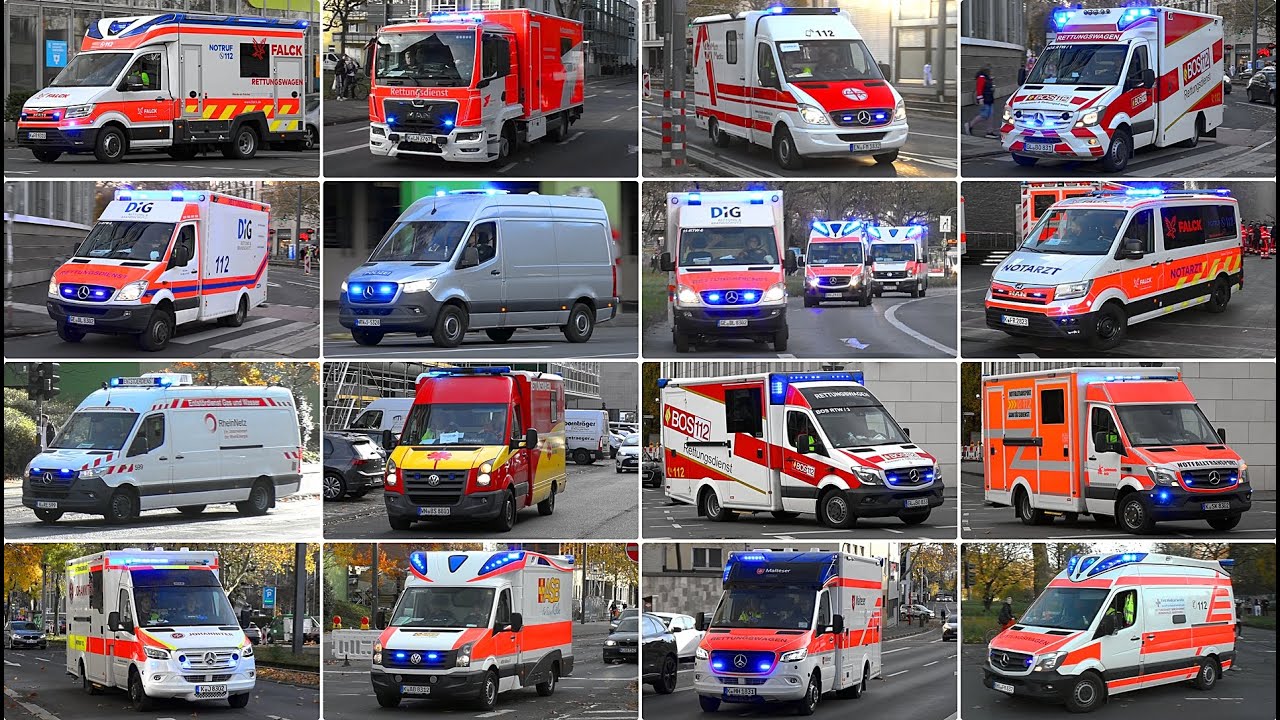 [Ausnahmezustand 11.11 in Köln 🚑🎊] ● Einsatzkräfte im Großeinsatz ● Einsatzfahrten von div. HiOrg ⚠️