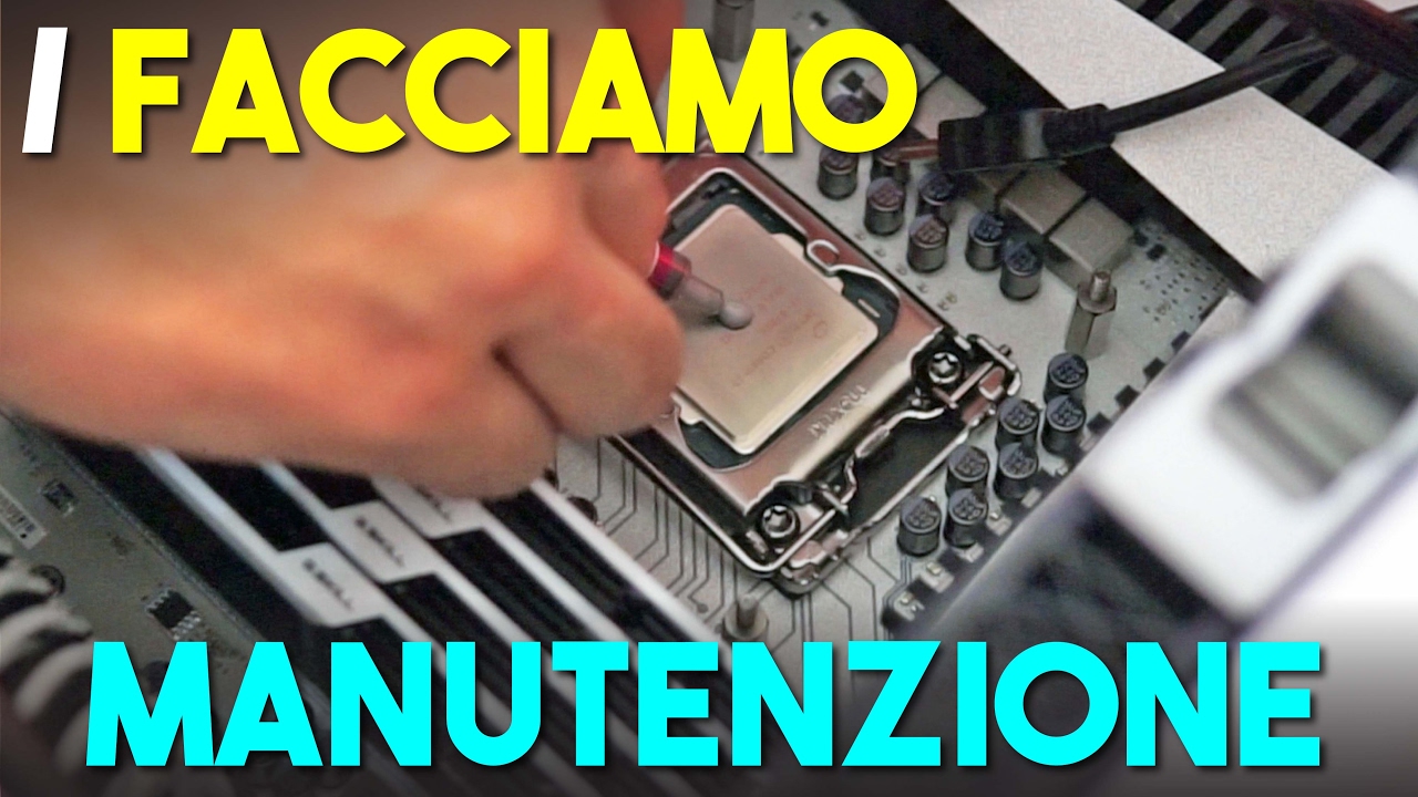 CAMBIO PASTA TERMICA E DISSIPATORE!