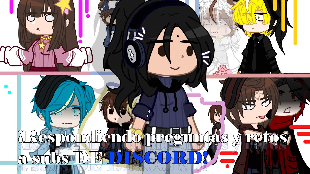 Respondiendo PREGUNTAS Y RETOS con SUBS DE DISCORD 🗿✨📢 // Especial 1 año en YT // OC'S MY AU'S