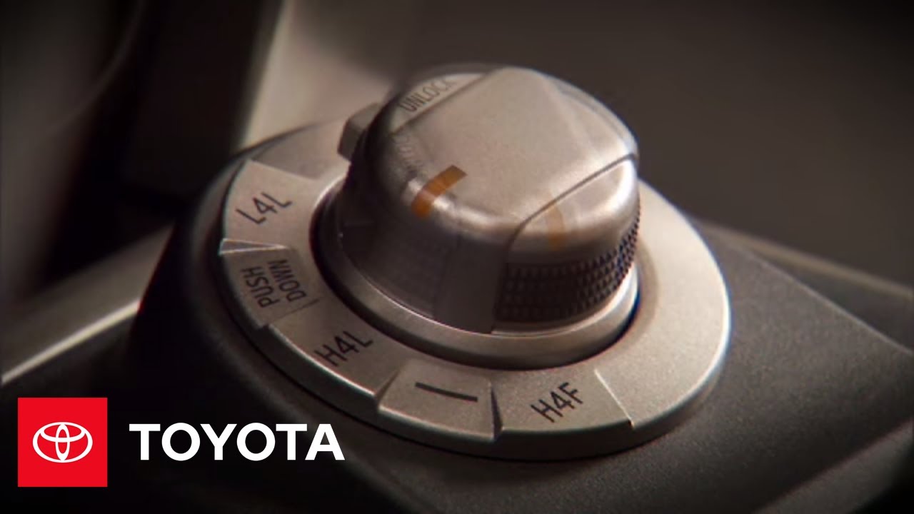 Toyota 4Runner: Transfer Case - Electronic Dial | Toyota