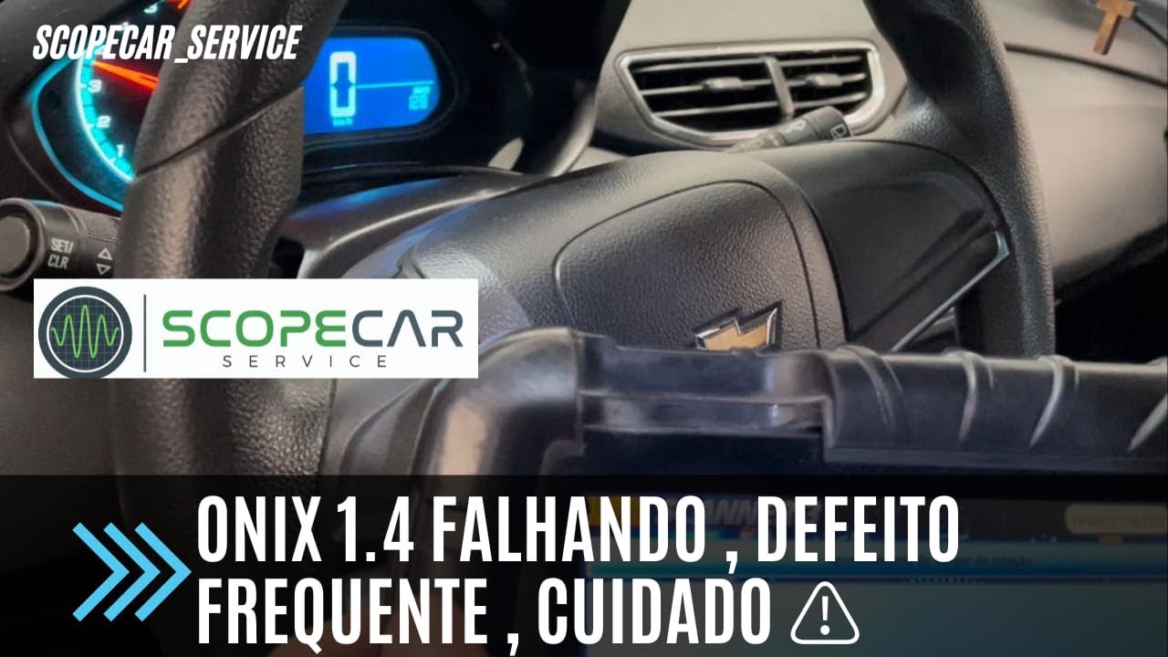 Chevrolet Onix 1.4 SPE4 falhando , defeito frequente cuidado !!! Diagnóstico passo a passo.