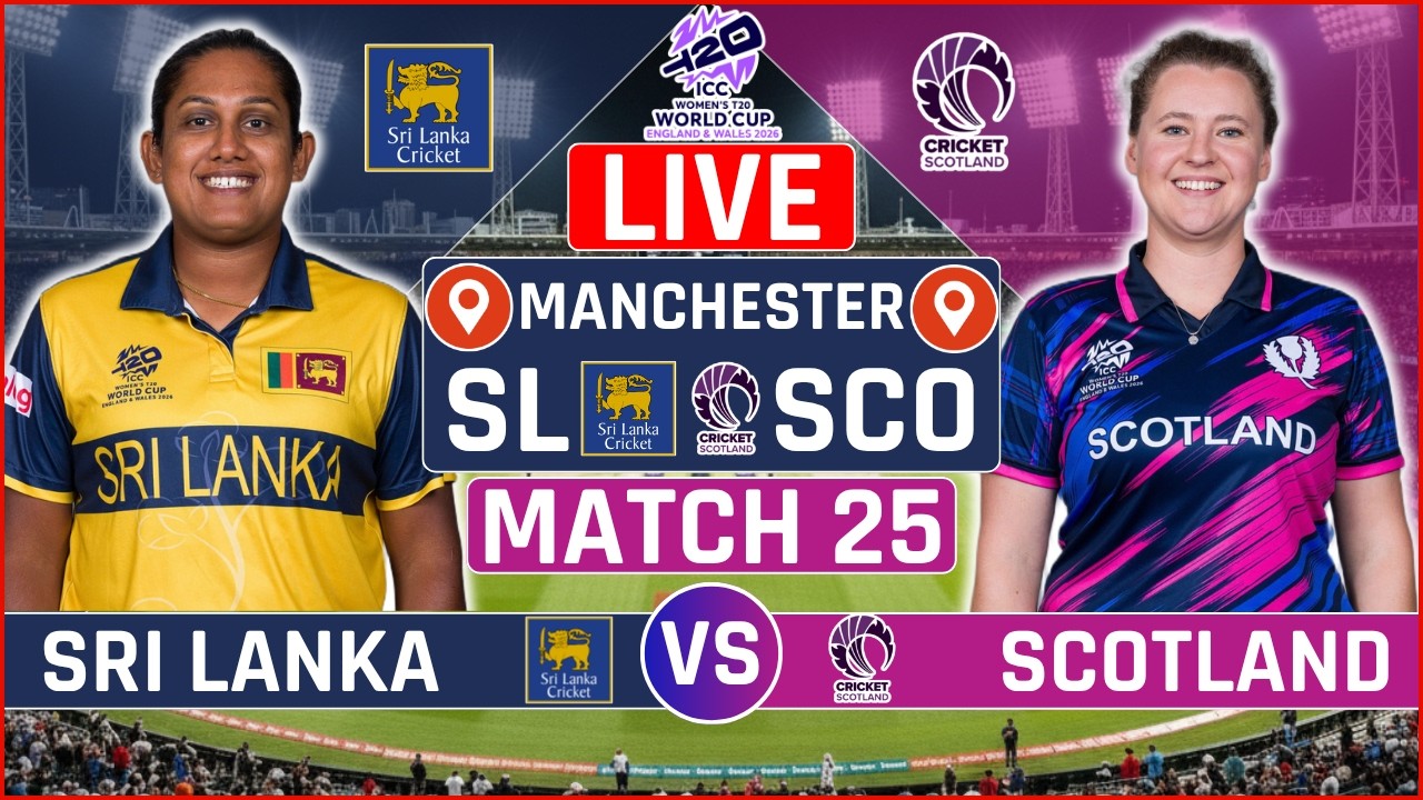 Womens T20 World Cup Live: Sri Lanka vs Scotland Live Score | SL W vs SCO W Live Audio Commentary