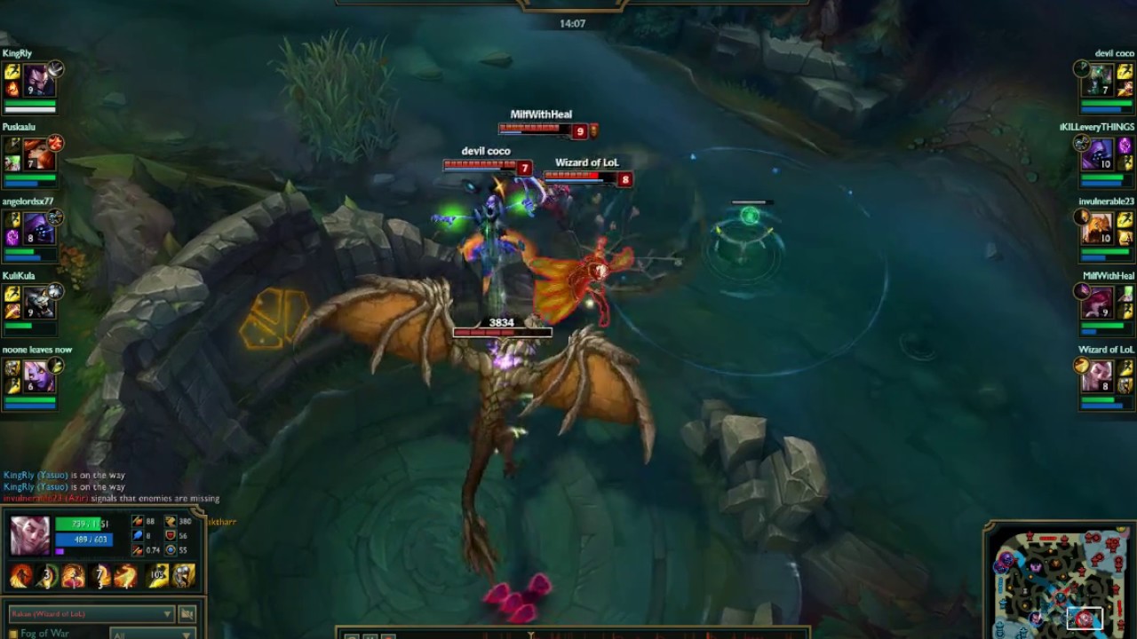 Rakan League of Legends Replay