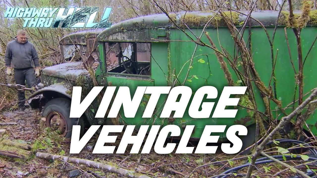 Vintage Vehicles from Highway Thru Hell | Part 1 | Highway Thru Hell