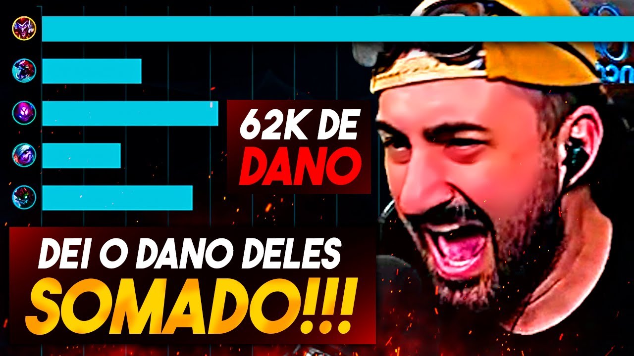 O DANO DO MEU TIME INTEIRO NÃO CHEGOU NO MEU!