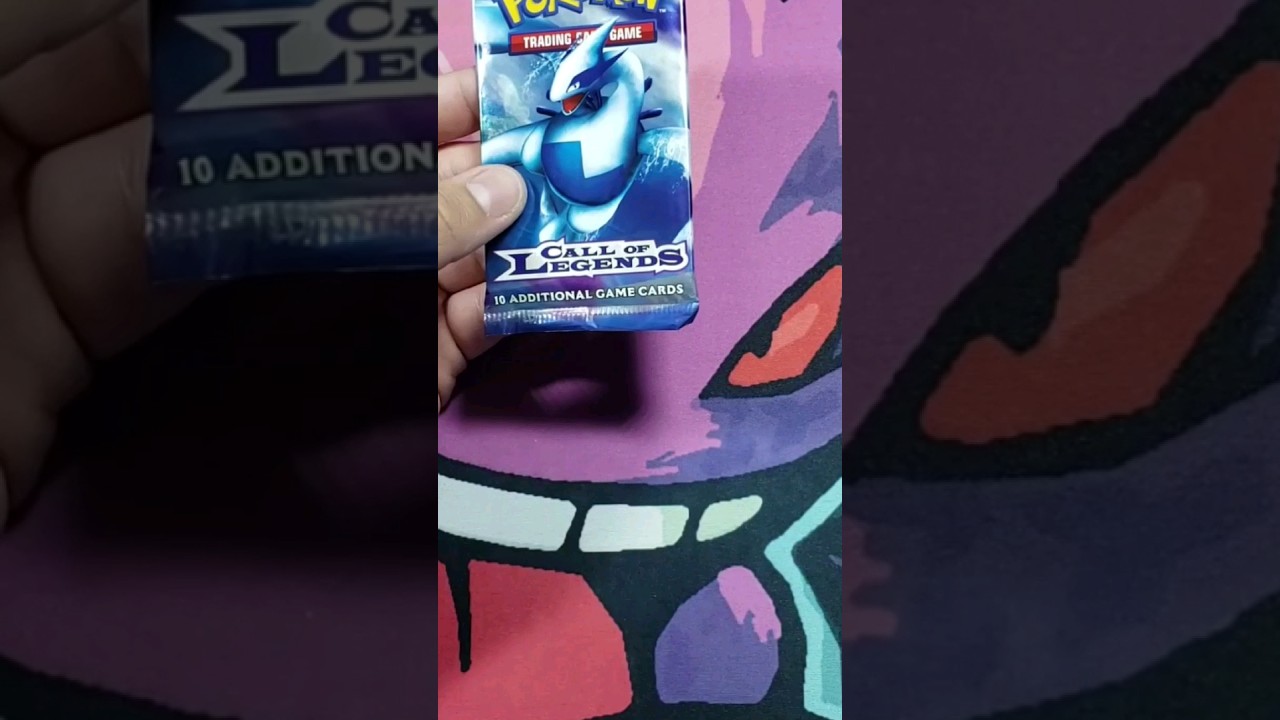 Pokemon call of legends booster pack Opening