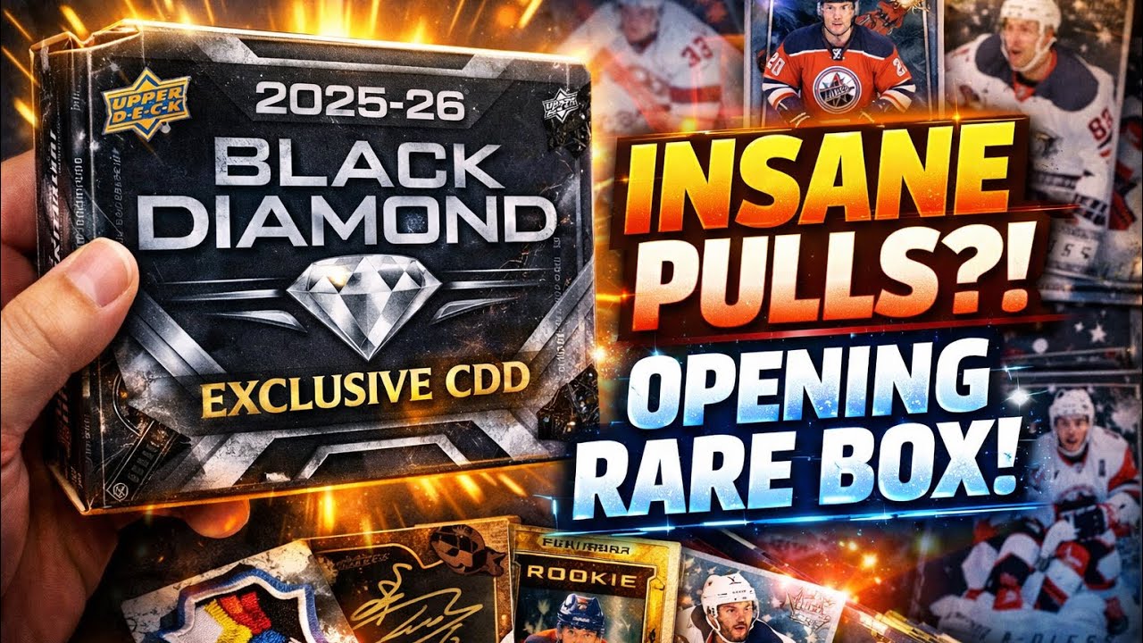 RARE 2025-26 Black Diamond EXCLUSIVE CDD Box Opening 😱 One of the RAREST Boxes in the Hobby