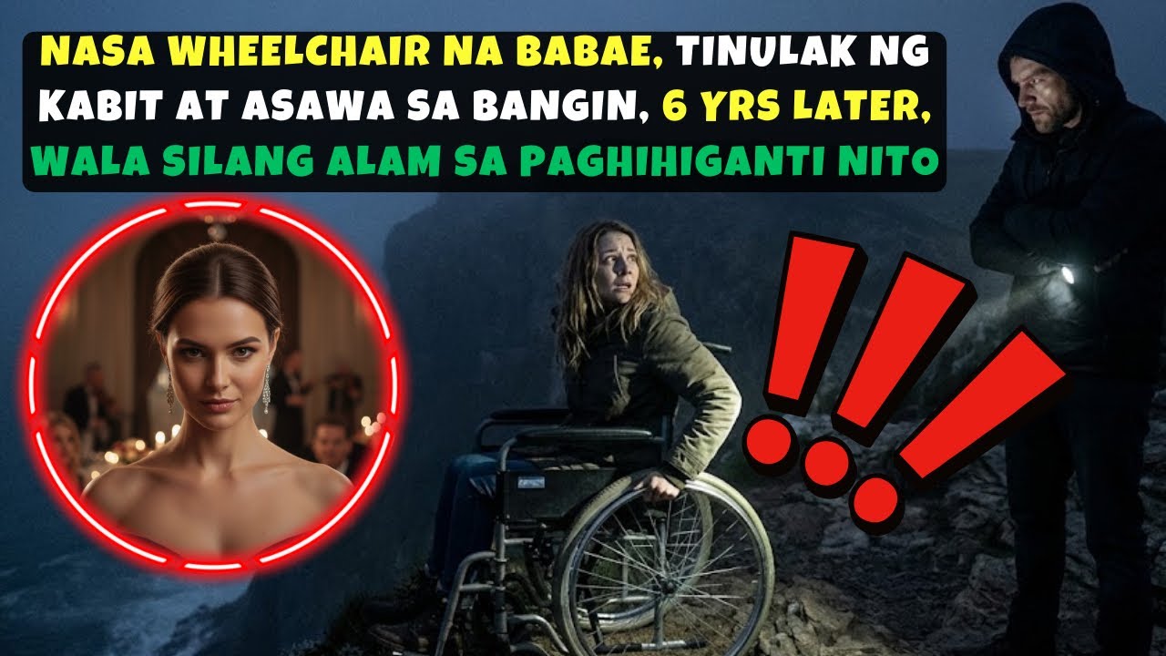 NASA WHEELCHAIR NA BABAE, TINULAK NG KABIT AT ASAWA SA BANGIN, 6 YRS LATER, WALA SILANG ALAM SA 
