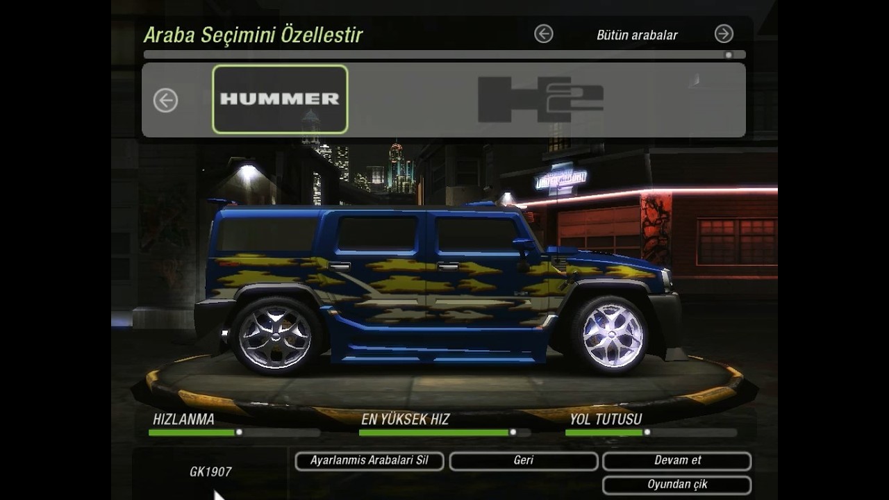 NFS Underground 2 | Beta Hummer Build (Recreation)