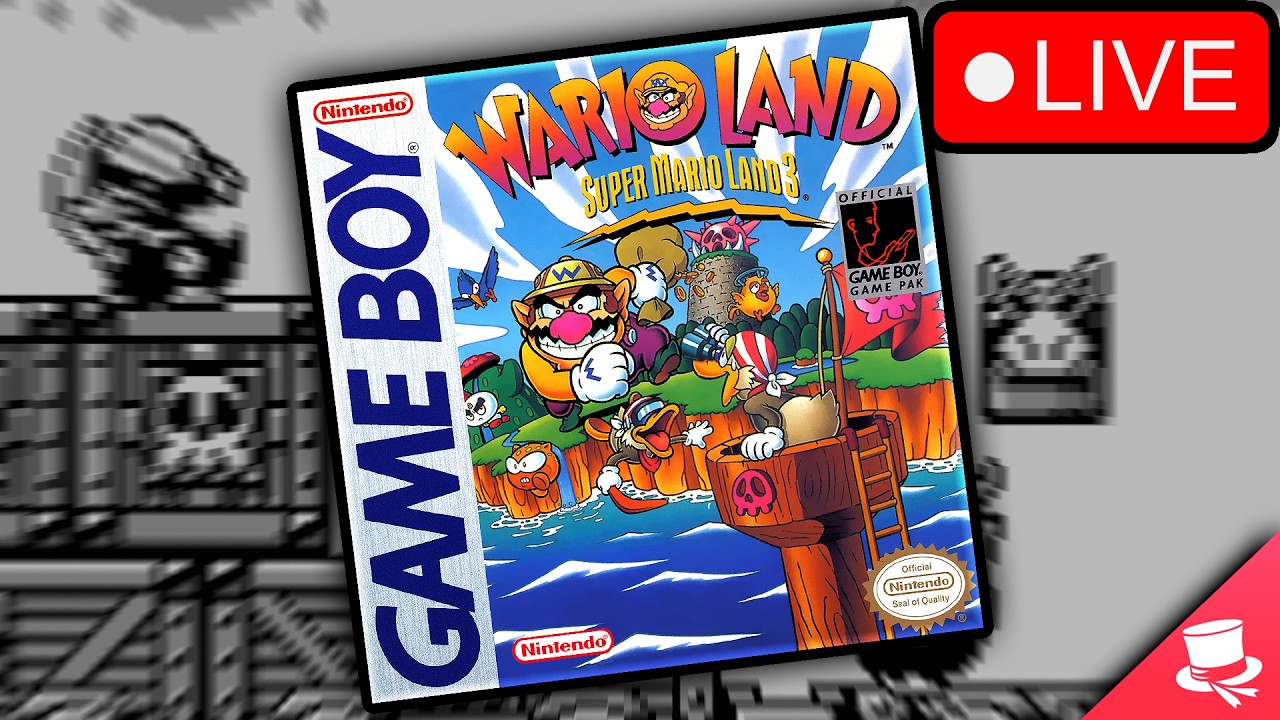 🔴 FIRST TIME PLAYING: Wario Land: Super Mario Land 3