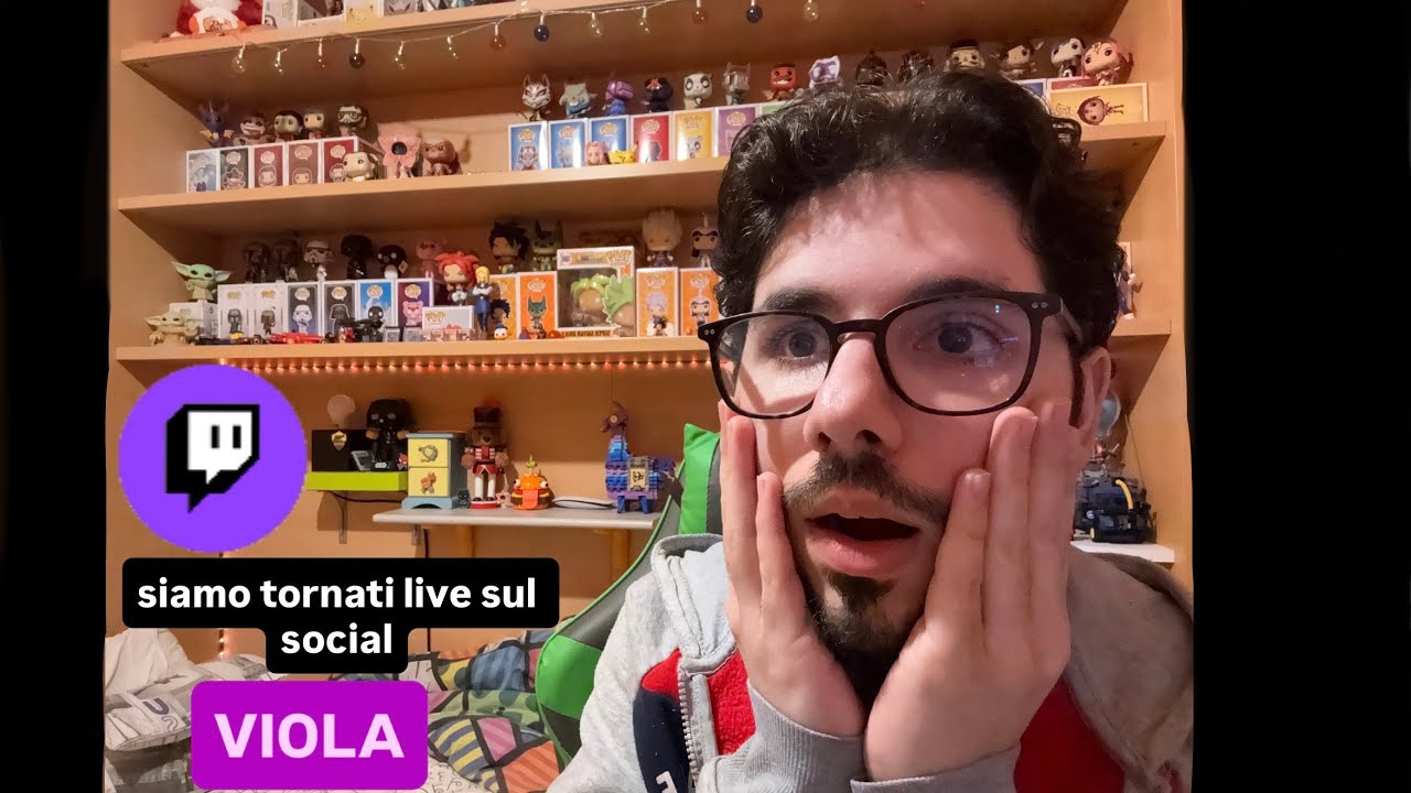 siamo tornati live (ma sul social viola)