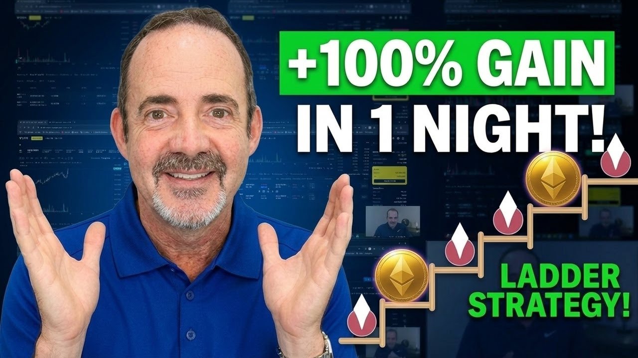 Crypto Ladder Strategy &ndash; How I Doubled My Money in One Night!