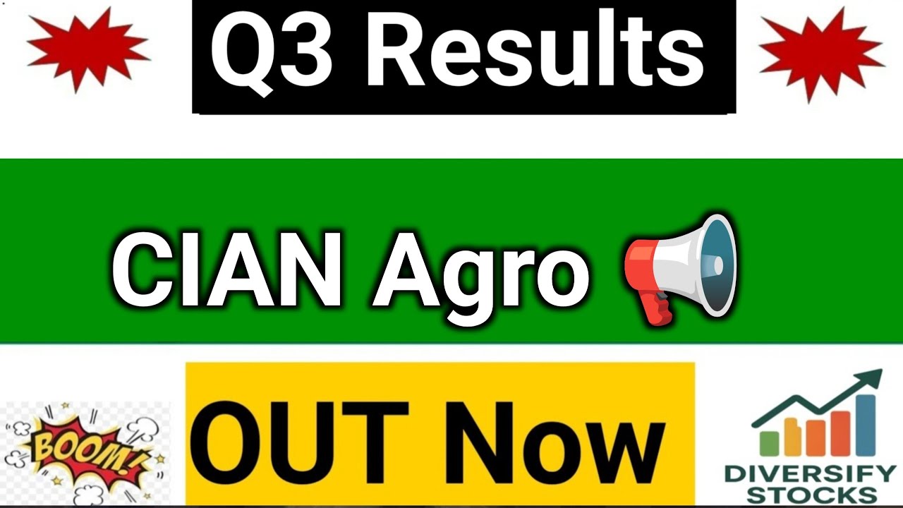 CIAN Agro Q3 Results 2026 | CIAN Agro share latest news | Cian Agro Industries share latest news