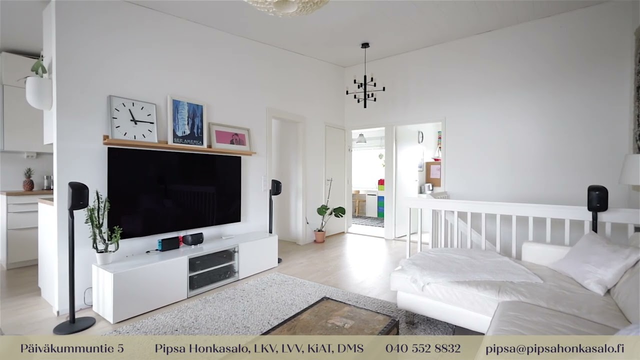 Päiväkummuntie 5 huoneiston myyntivideo PIPSA HONKASALO LKV