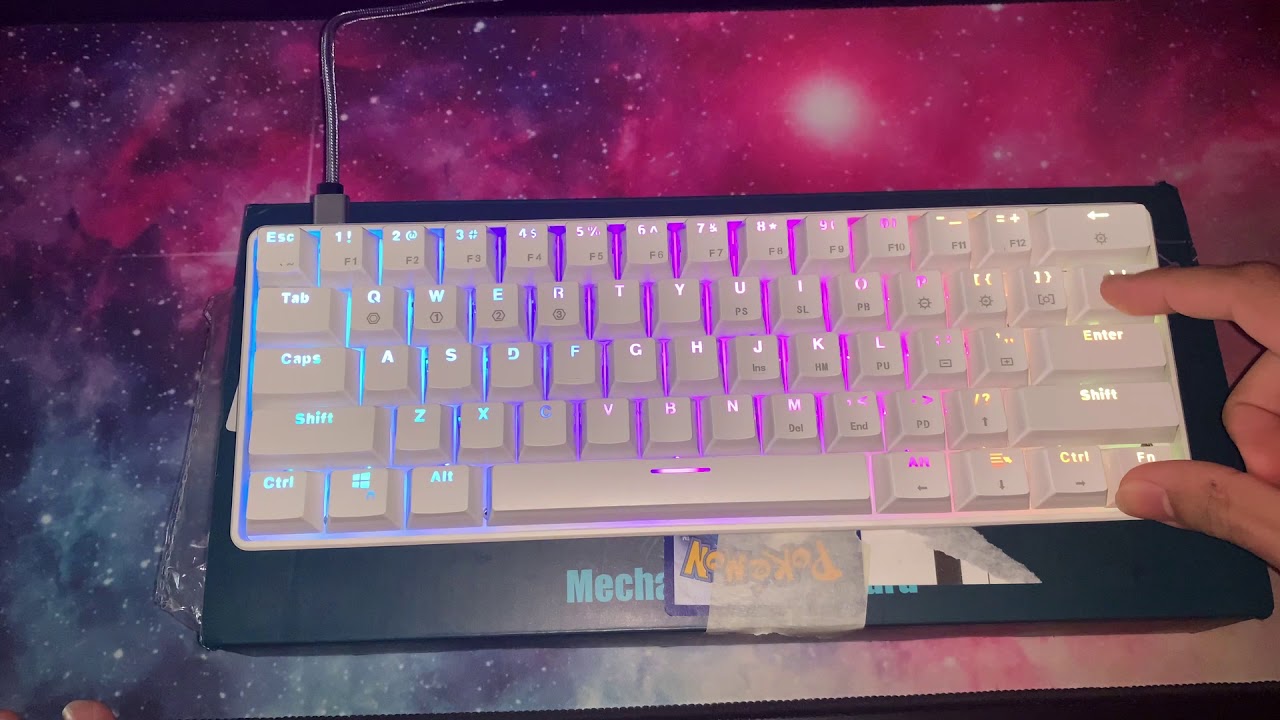 Geek GK61 60% Gaming Keyboard (BOYI Cherry MX Keyboard) review