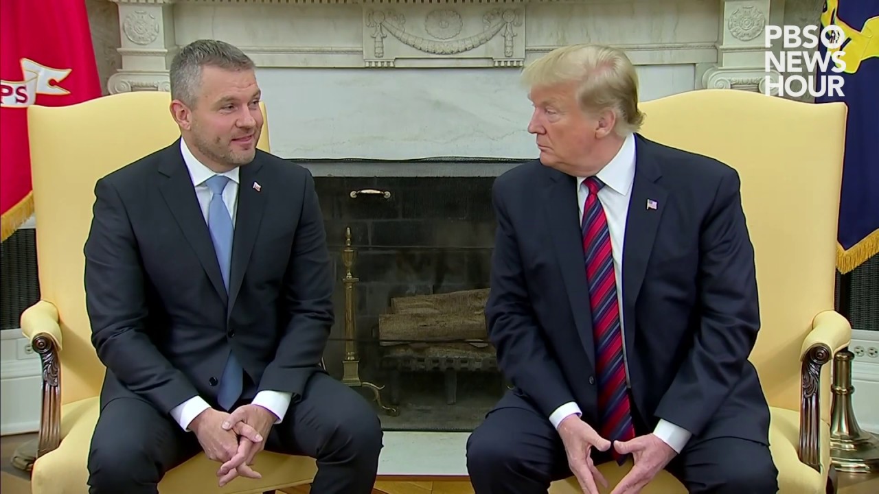 WATCH: Trump welcomes prime minister of Slovakia to White House