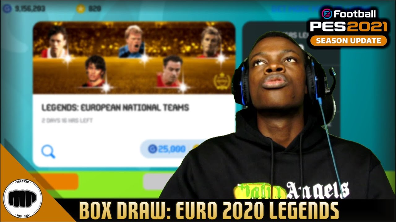 EURO 2020 NATIONAL TEAMS LEGENDS BOX DRAW!!!