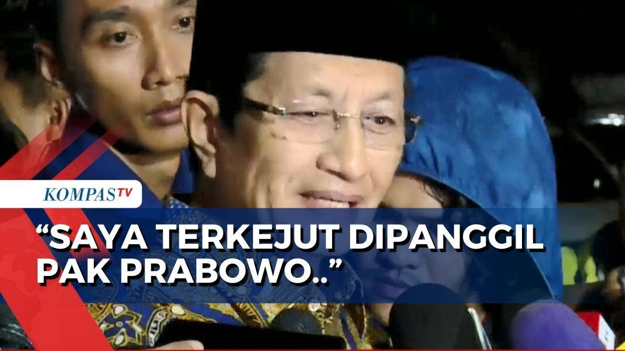 Dipanggil Prabowo Jadi Calon Menteri, Nasaruddin Umar: Saya Terkejut