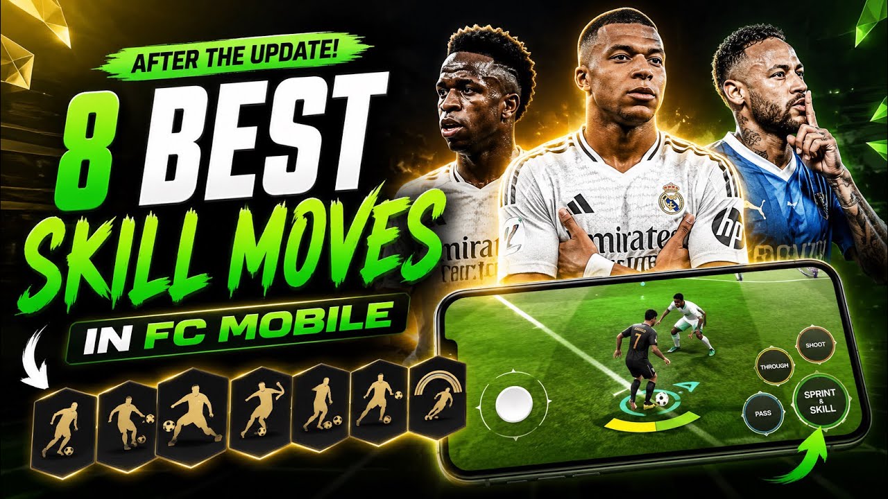ЛУЧШИЕ финты в FC Mobile после обновления! 🔥 Полный гайд