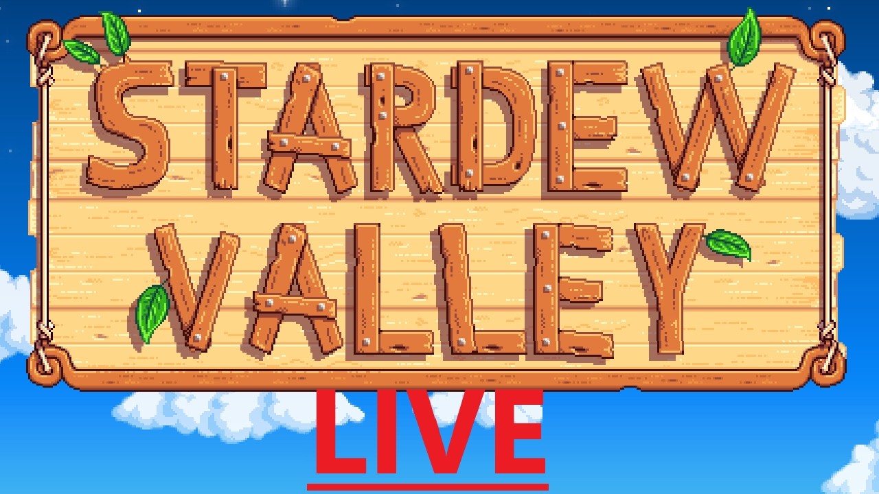 Stardew Valley Stream | My First Playthrough 1