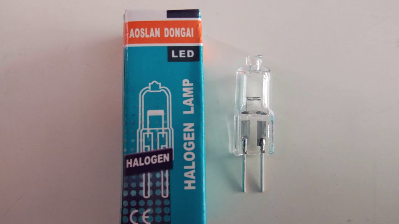⭕ G4 - 20W 12V Halogen Light Bulb 🚨