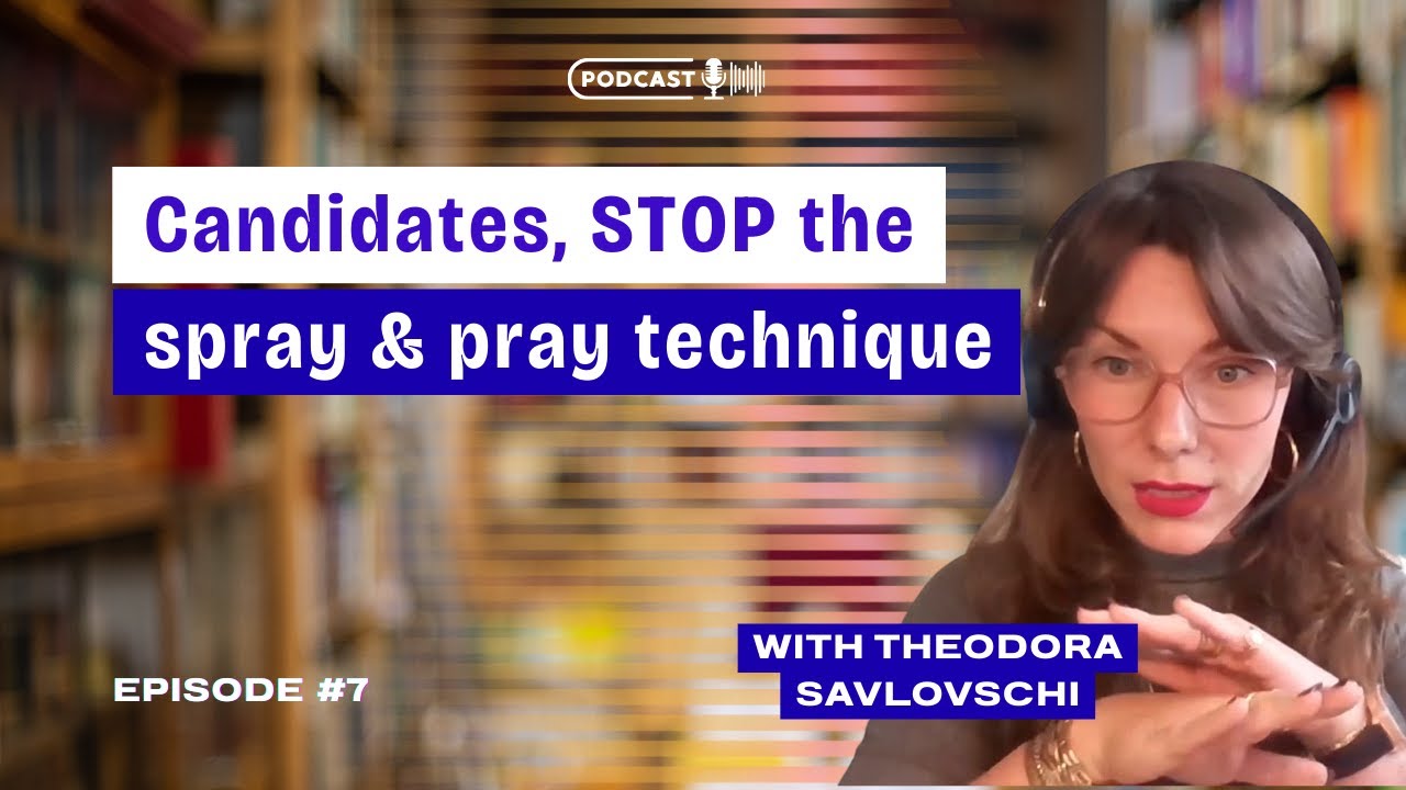 Top advice from a recruiter: STOP the Spray and Pray technique