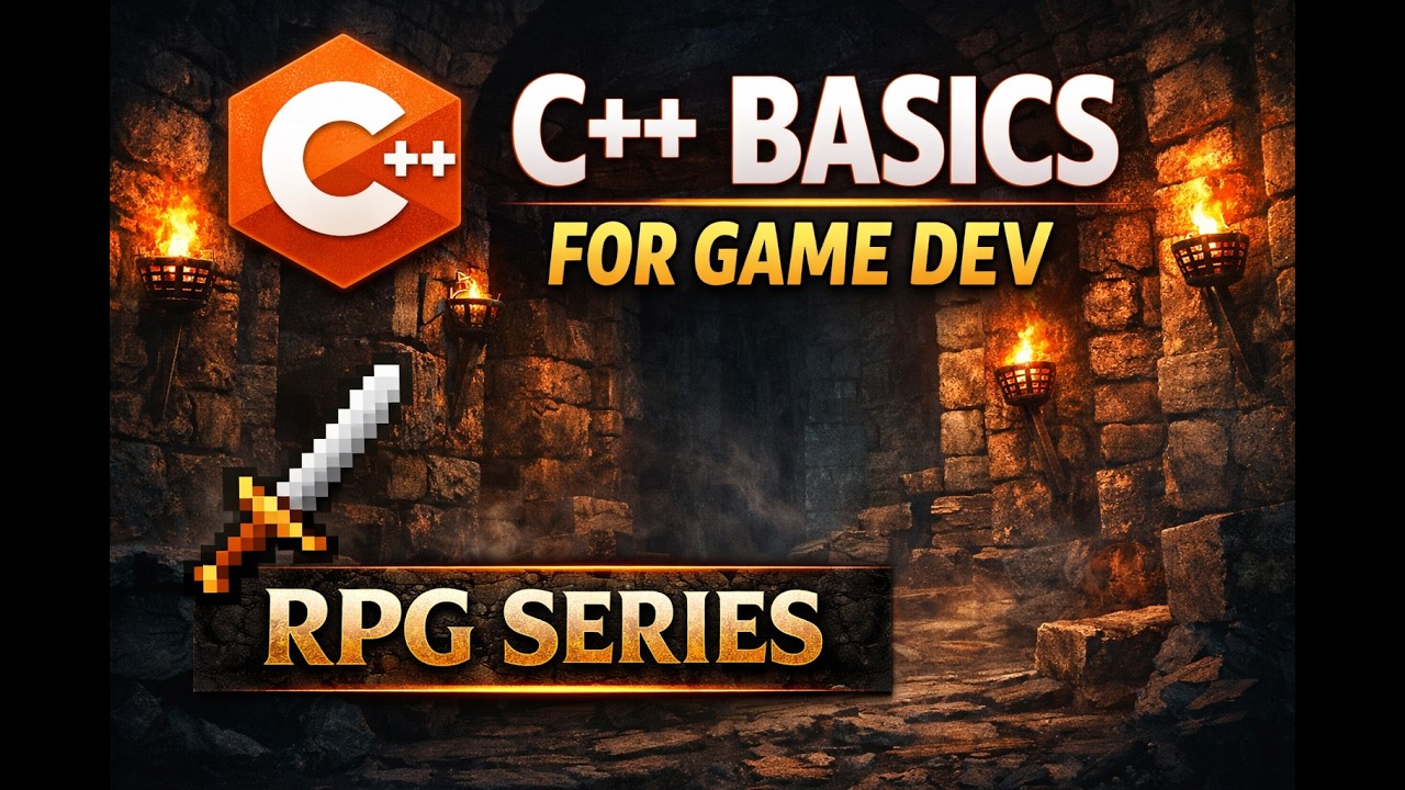 C++ Basics for Game Development (Build a Diablo-Style RPG Series)
