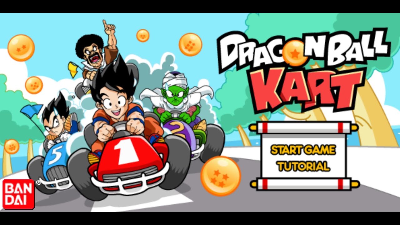 Dragon Ball Kart Gameplay | Old Flash Game (Ending)