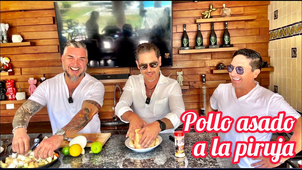 Pollo asado a la piruja
