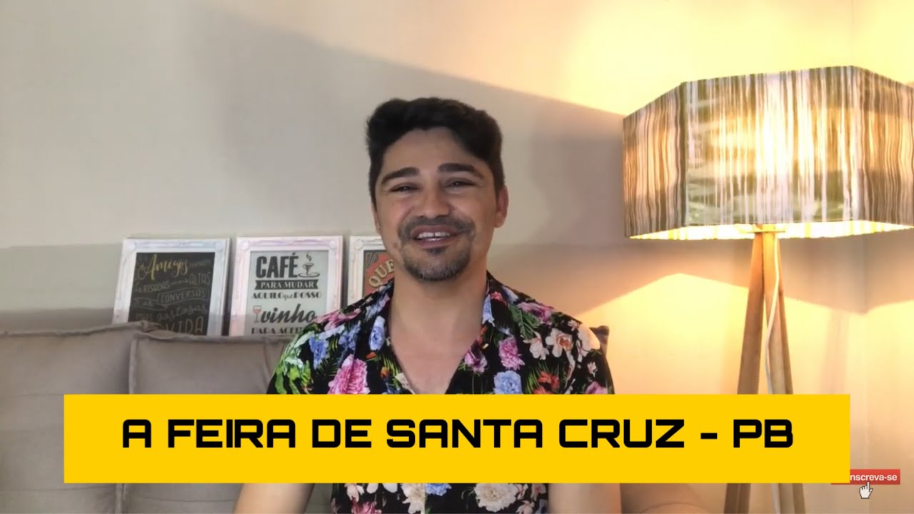 A FEIRA De Santa Cruz- PB