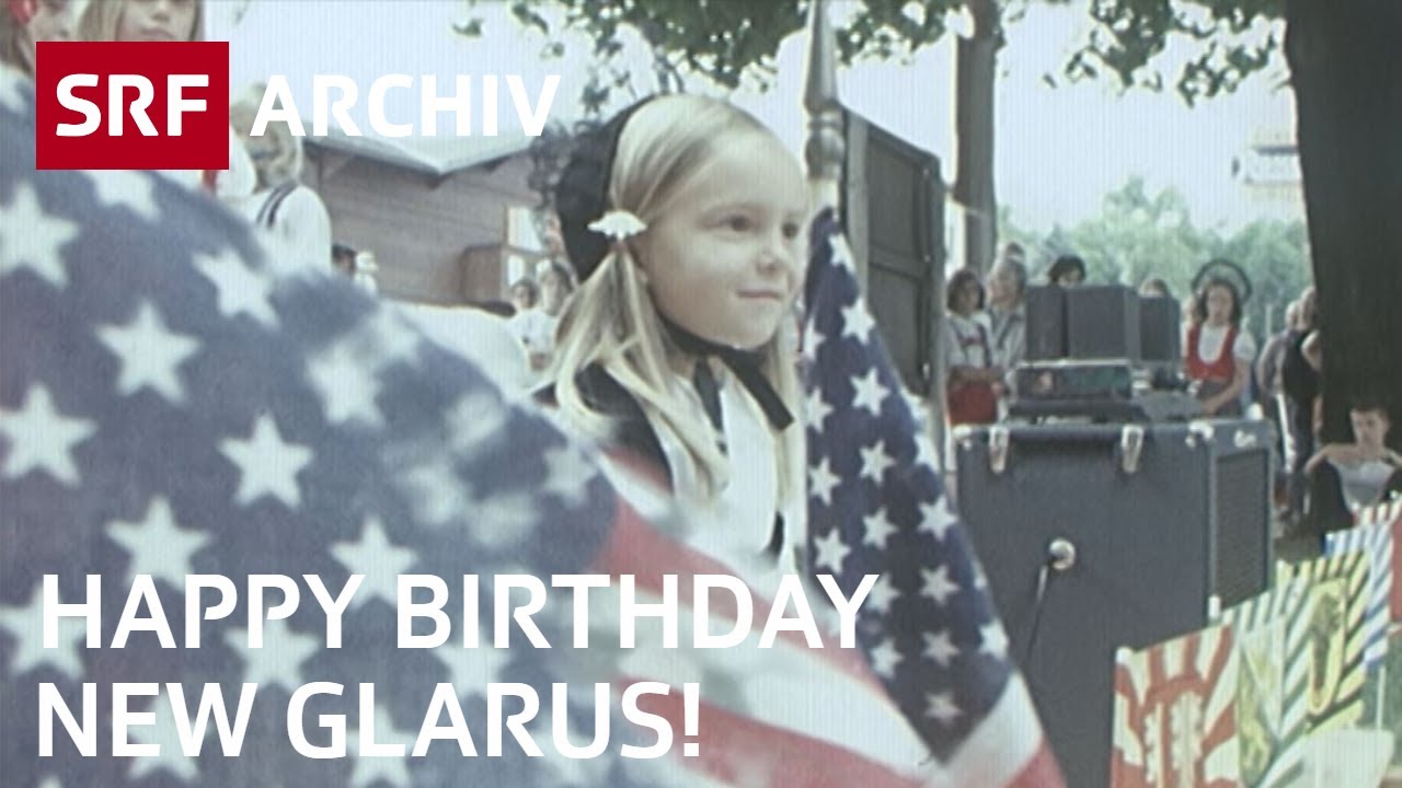 Schweizer Kolonie New Glarus in den USA (1970) | 125-Jahr-Feier der Auswanderergemeinde | SRF Archiv