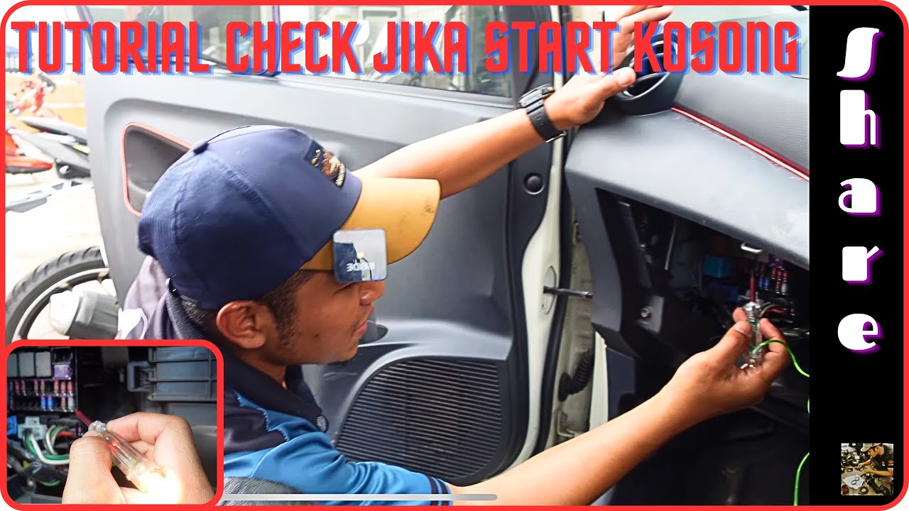 Punca Tak Boleh Start [Kosong] | Cara Check Model Axia Perodua