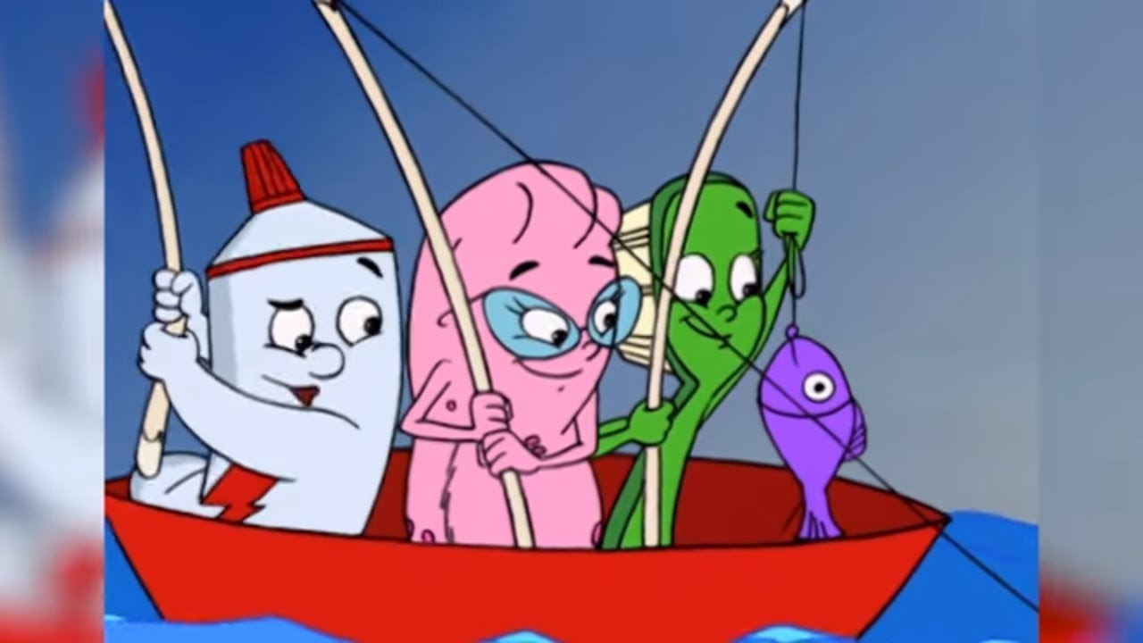 The Big Fish- The Toothbrush Family Full Episode - Puddle Jumper Children's Animation