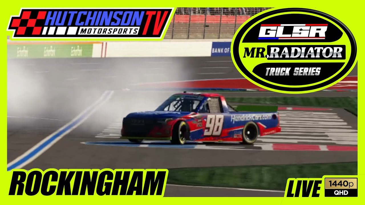 LIVE iRacing GLSR Mr. Radiator Truck Series @ Rockingham - Starts at 8:50PM EST