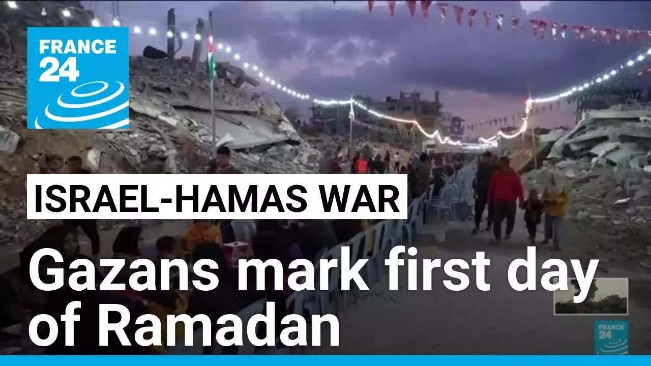 Palestinians mark first day of Ramadan amid devastation in Gaza &bull; FRANCE 24 English