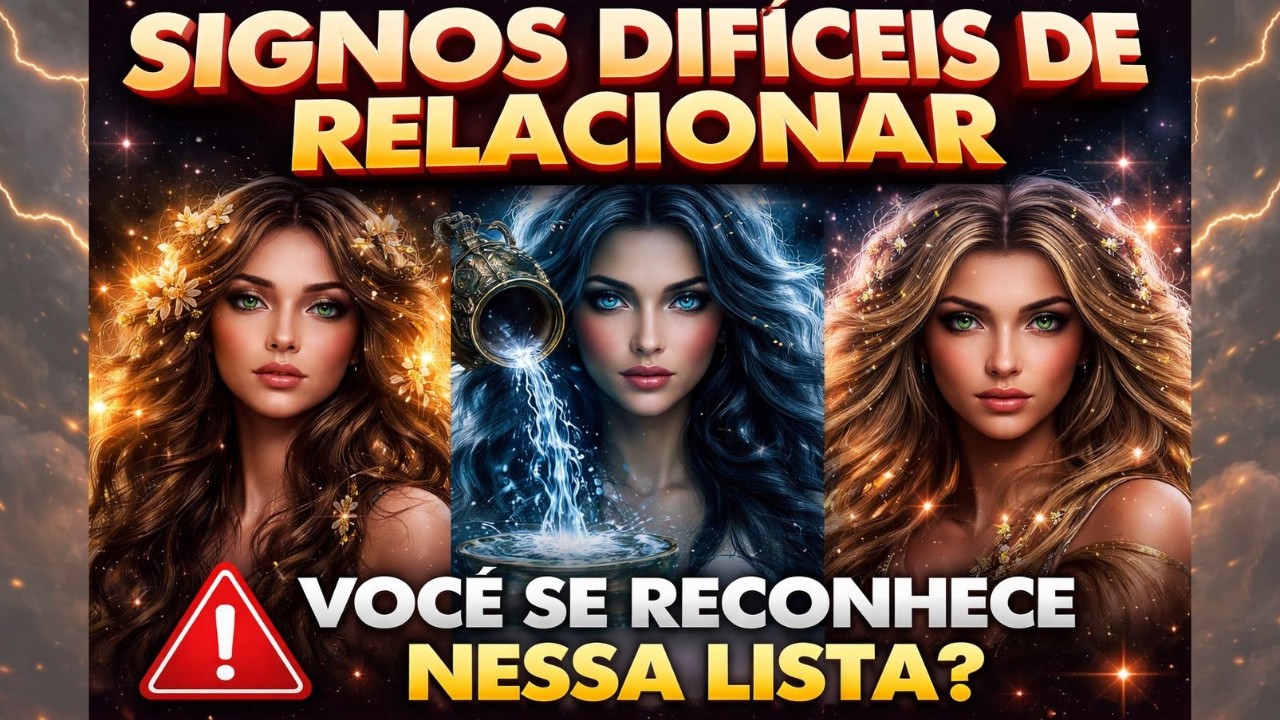 POR QUE ESSES 3 SIGNOS AFASTAM QUEM AMAM?