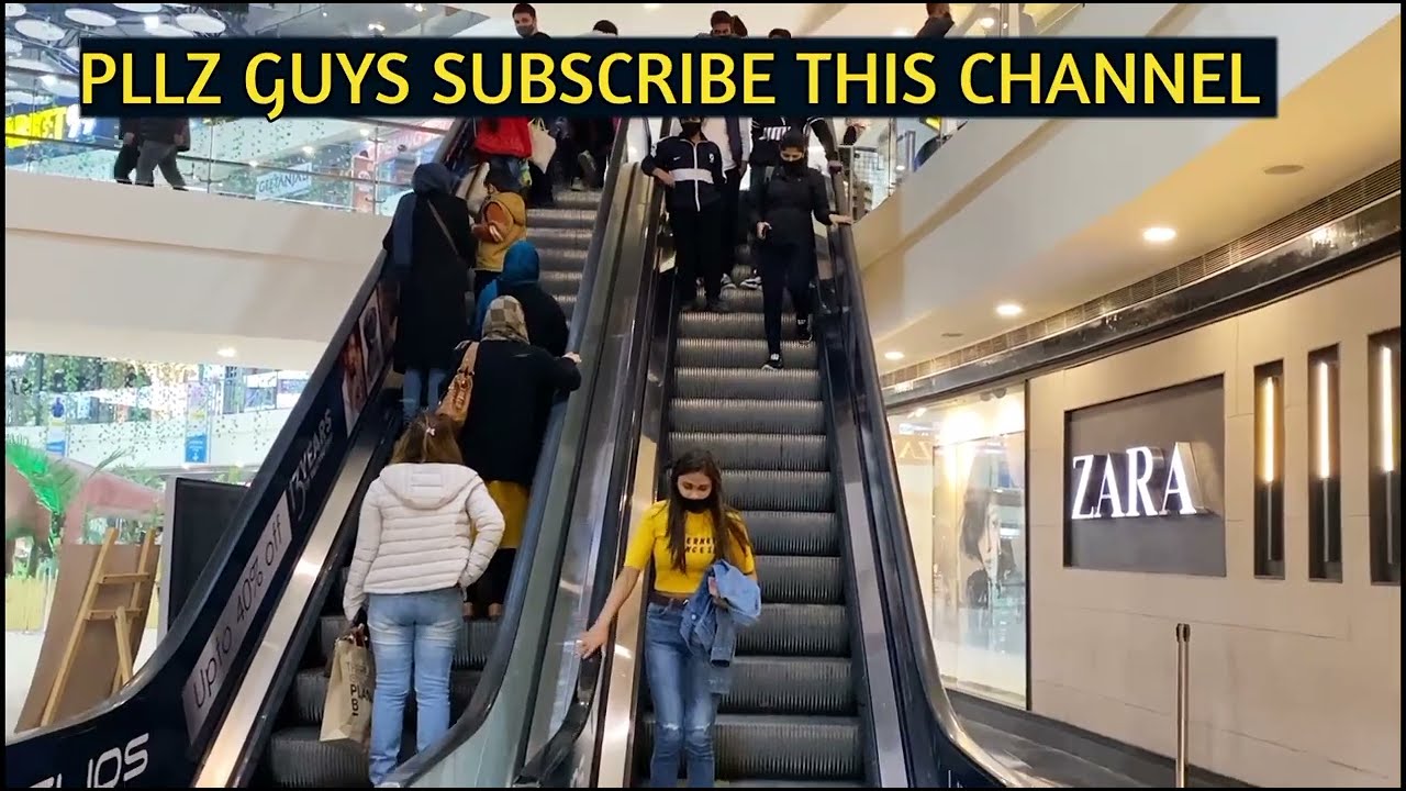 Touching Strangers Hand  On The Escalator Prank | AJHAR PIRDHAN