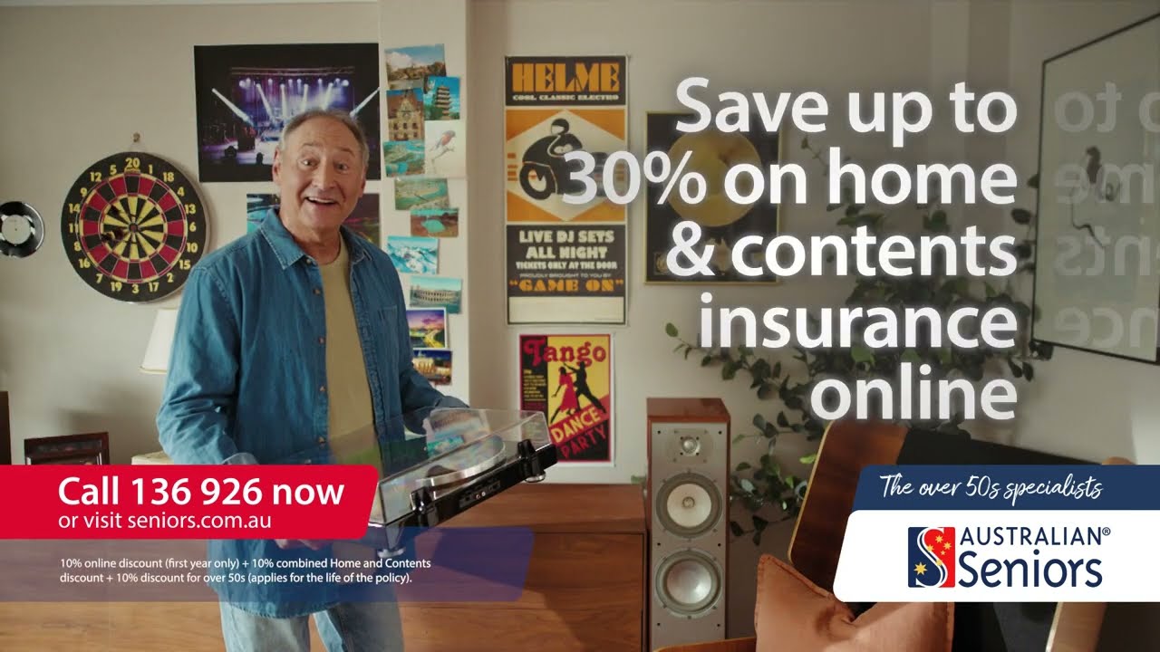 Seniors Car and Home Insurance &ndash; Life's Booming (Record Player) TV Ad