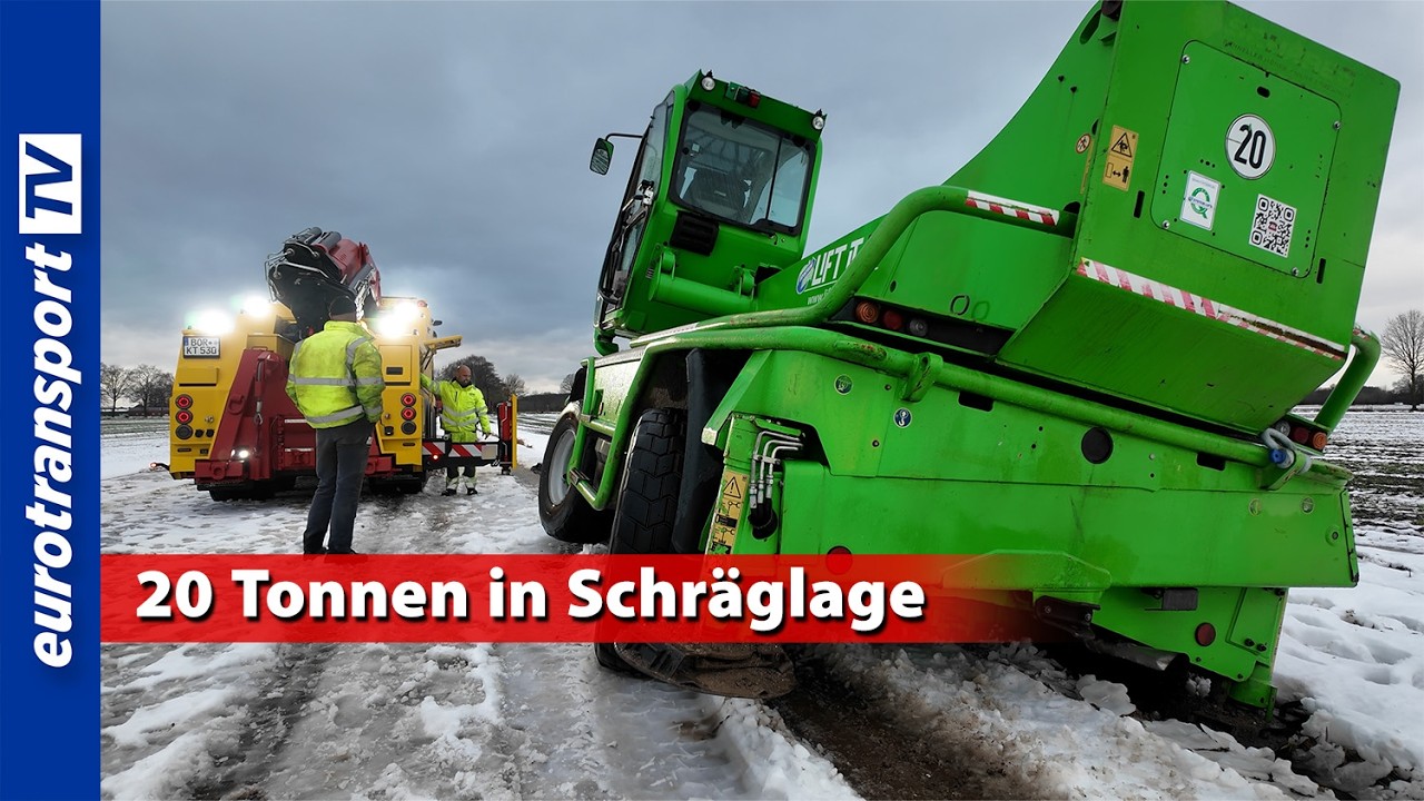 Wintereinbruch: Bergungsfahrzeug im Härtetest (Teil 3)