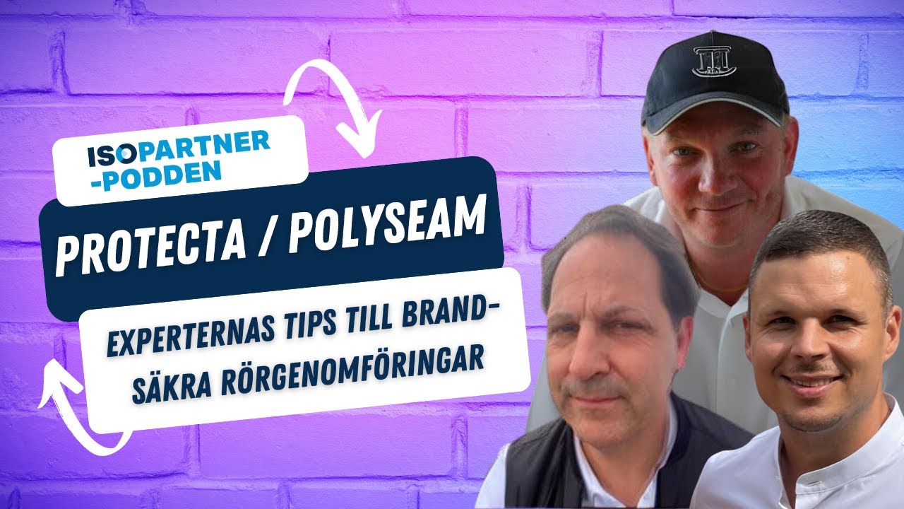 Tekniska tätningar genom väggar: Experternas tips till brandsäkra rörgenomföringar