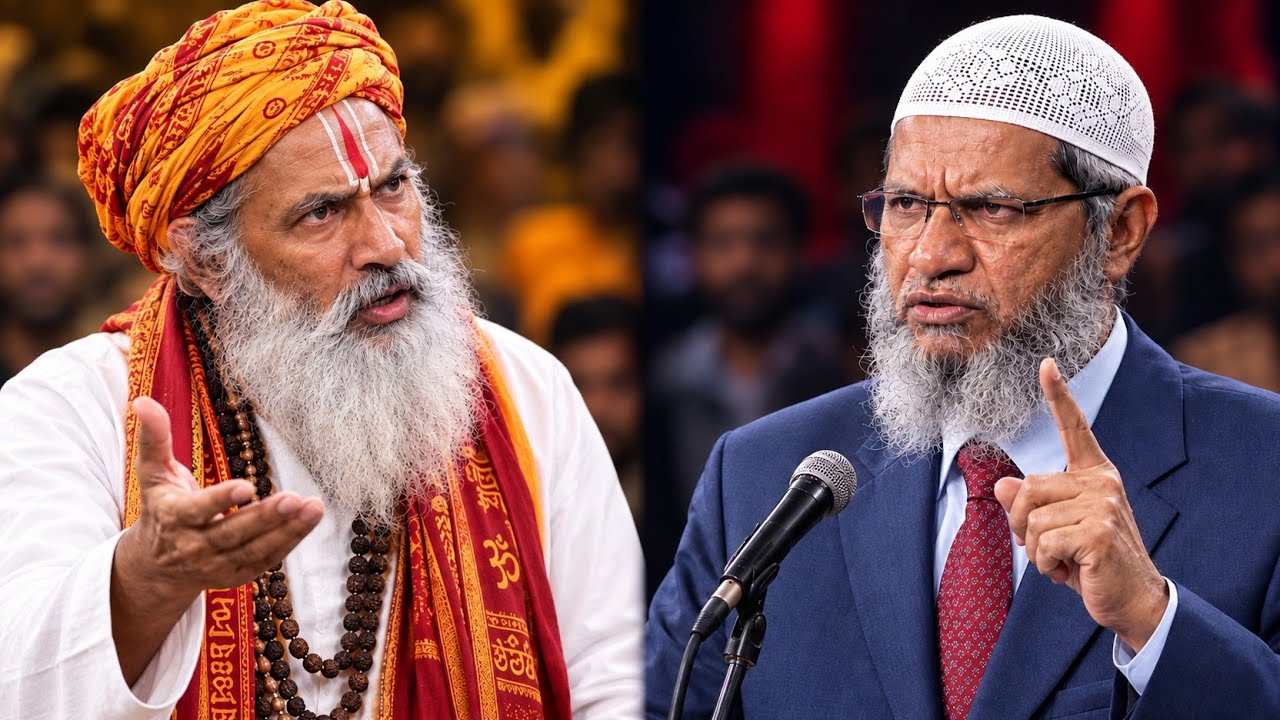 Dr Zakir Naik Faces a Hindu Pandit | Tough Questions, Powerful Answers