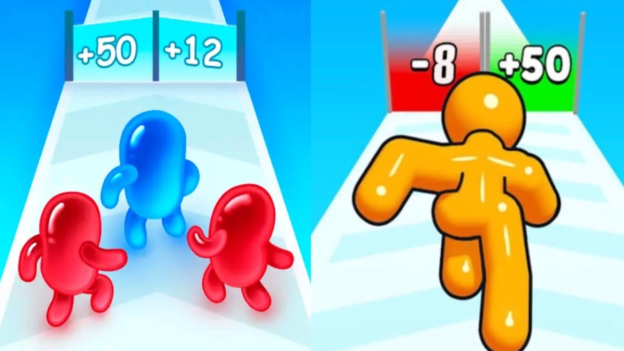 Join Blob Clash 3D VS Tall Men Run | Unlimited Run Gameplay 2026, New Update