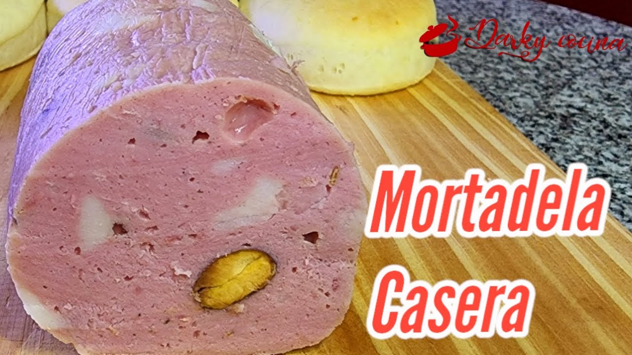 MORTADELA CASERA MUY FÁCIL DE HACER #recetas  #embutidos #mortadela #chacinados #fiambre