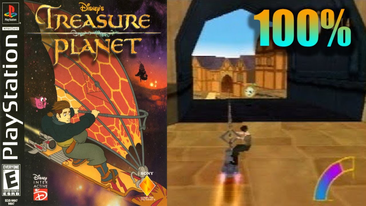 Disney's Treasure Planet [07] 100% PS1 Longplay
