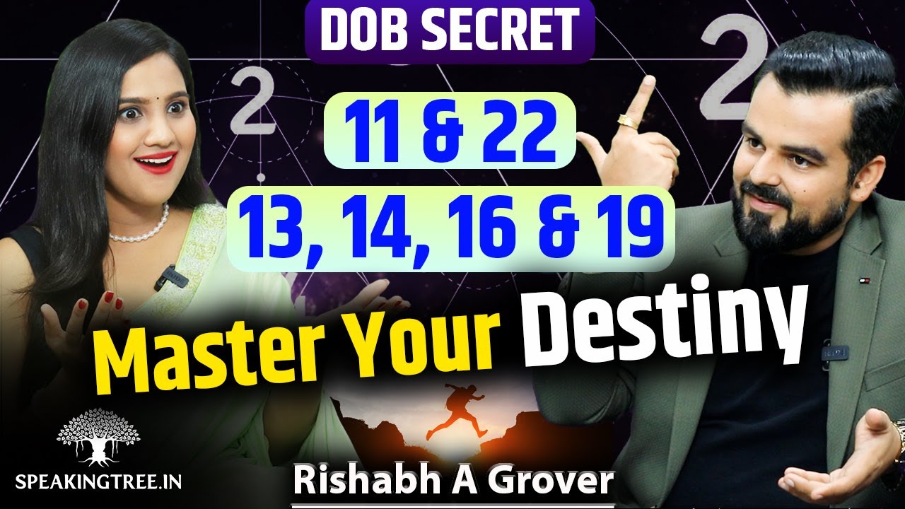 Karmic Numbers 13, 14, 16 & 19 Secret । Master Number 11 & 22 In Numerology । Rishabh A Grover