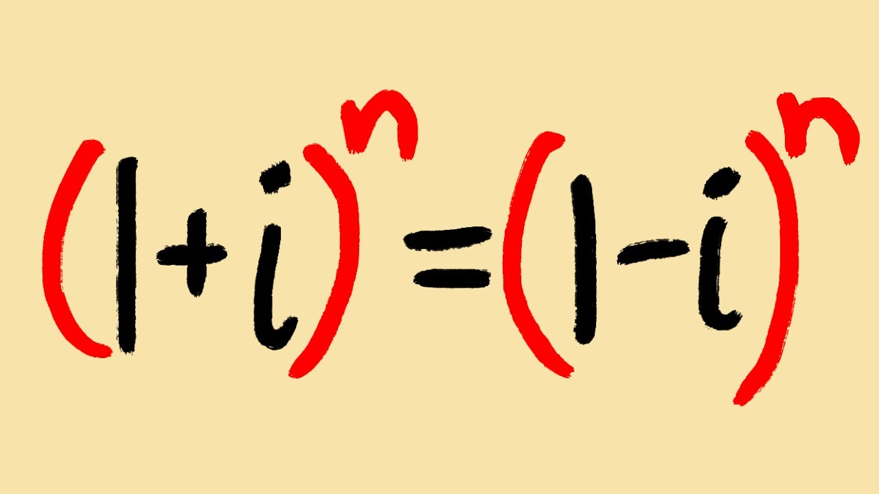 fun exponential equation with different complex number bases