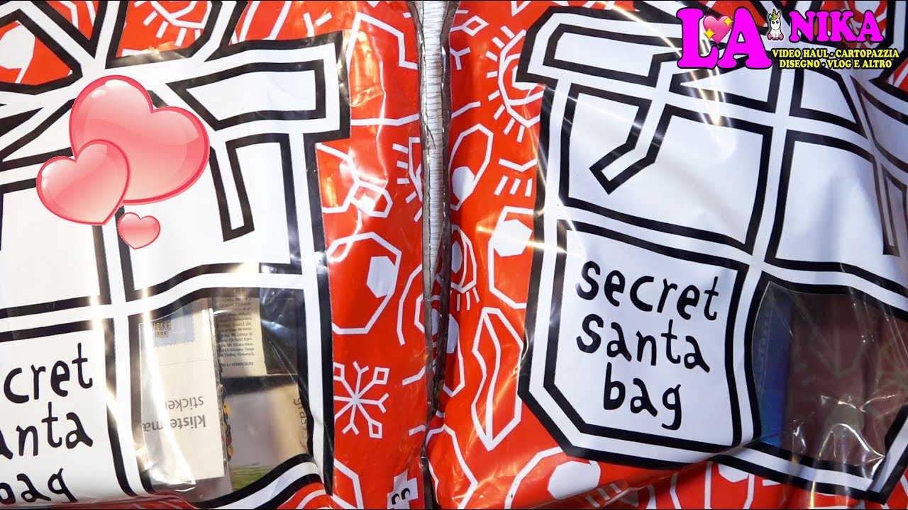 APRO ALTRE DUE BUSTE SORPRESA DI TIGER SECRET SANTA BAG By Nika